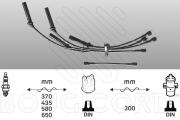 6530 Sada kabelů pro zapalování EFI - BOUGICORD EFI AUTOMOTIVE
