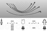 7244 Sada kabelů pro zapalování EFI - BOUGICORD EFI AUTOMOTIVE