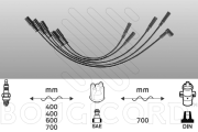 7277 Sada kabelů pro zapalování EFI - BOUGICORD EFI AUTOMOTIVE