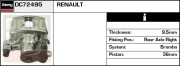 DC72495 Brzdový třmen Remy Remanufactured REMY