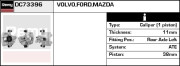 DC73396 Brzdový třmen Remy Remanufactured REMY