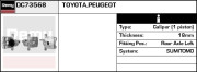 DC73568 Brzdový třmen Remy Remanufactured REMY