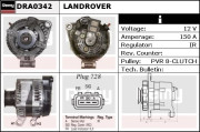 DRA0342 generátor Remy Remanufactured REMY
