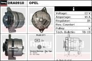 DRA0910 generátor Remy Remanufactured REMY