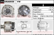 DRA0959 generátor Remy Remanufactured REMY