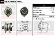 DRA2075N generátor Remy Gold REMY