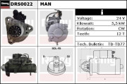 DRS0022 Startér Remy Remanufactured REMY