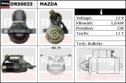 DRS0033 Startér Remy Remanufactured REMY