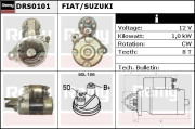 DRS0101 Startér Remy Remanufactured REMY