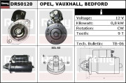 DRS0120 Startér Remy Remanufactured REMY