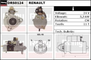 DRS0124 Startér Remy Remanufactured REMY