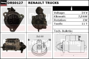 DRS0127 Startér Remy Remanufactured REMY