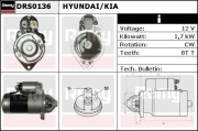 DRS0136 Startér Remy Remanufactured REMY