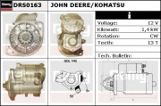 DRS0163 Startér Remy Remanufactured REMY