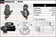 DRS0176 Startér Remy Remanufactured REMY