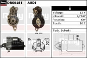 DRS0181 Startér Remy Remanufactured REMY