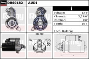 DRS0182 Startér Remy Remanufactured REMY