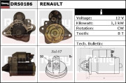 DRS0186 Startér Remy Remanufactured REMY