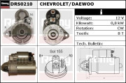 DRS0210 Startér Remy Remanufactured REMY