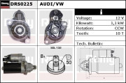 DRS0225 Startér Remy Remanufactured REMY