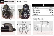 DRS0232 Startér Remy Remanufactured REMY