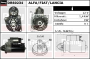 DRS0234 Startér Remy Remanufactured REMY