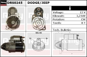 DRS0245 Startér Remy Remanufactured REMY