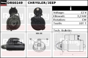 DRS0249 Startér Remy Remanufactured REMY