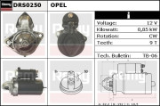 DRS0250 Startér Remy Remanufactured REMY