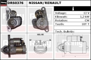 DRS0376 Startér Remy Remanufactured REMY