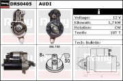 DRS0405 Startér Remy Remanufactured REMY