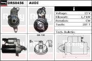 DRS0456 Startér Remy Remanufactured REMY