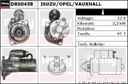 DRS0458 Startér Remy Remanufactured REMY