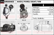 DRS0463 Startér Remy Remanufactured REMY