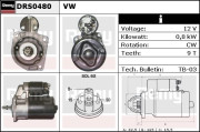 DRS0480 Startér Remy Remanufactured REMY