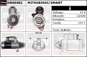 DRS0482 Startér Remy Remanufactured REMY