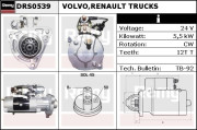 DRS0539 Startér Remy Remanufactured REMY