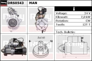 DRS0543 Startér Remy Remanufactured REMY