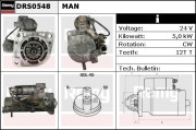 DRS0548 Startér Remy Remanufactured REMY