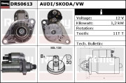 DRS0613 Startér Remy Remanufactured REMY