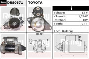 DRS0671 Startér Remy Remanufactured REMY