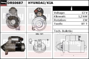 DRS0687 Startér Remy Remanufactured REMY