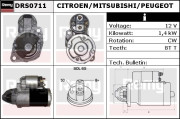 DRS0711 Startér Remy Remanufactured REMY