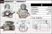 DRS0727 Startér Remy Remanufactured REMY