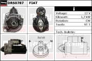 DRS0787 Startér Remy Remanufactured REMY