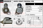 DRS0829 Startér Remy Remanufactured REMY