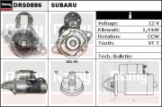 DRS0886 Startér Remy Remanufactured REMY