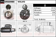 DRS0980 Startér Remy Remanufactured REMY