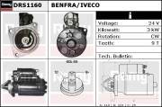 DRS1160 Startér Remy Remanufactured REMY