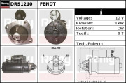 DRS1210 Startér Remy Remanufactured REMY